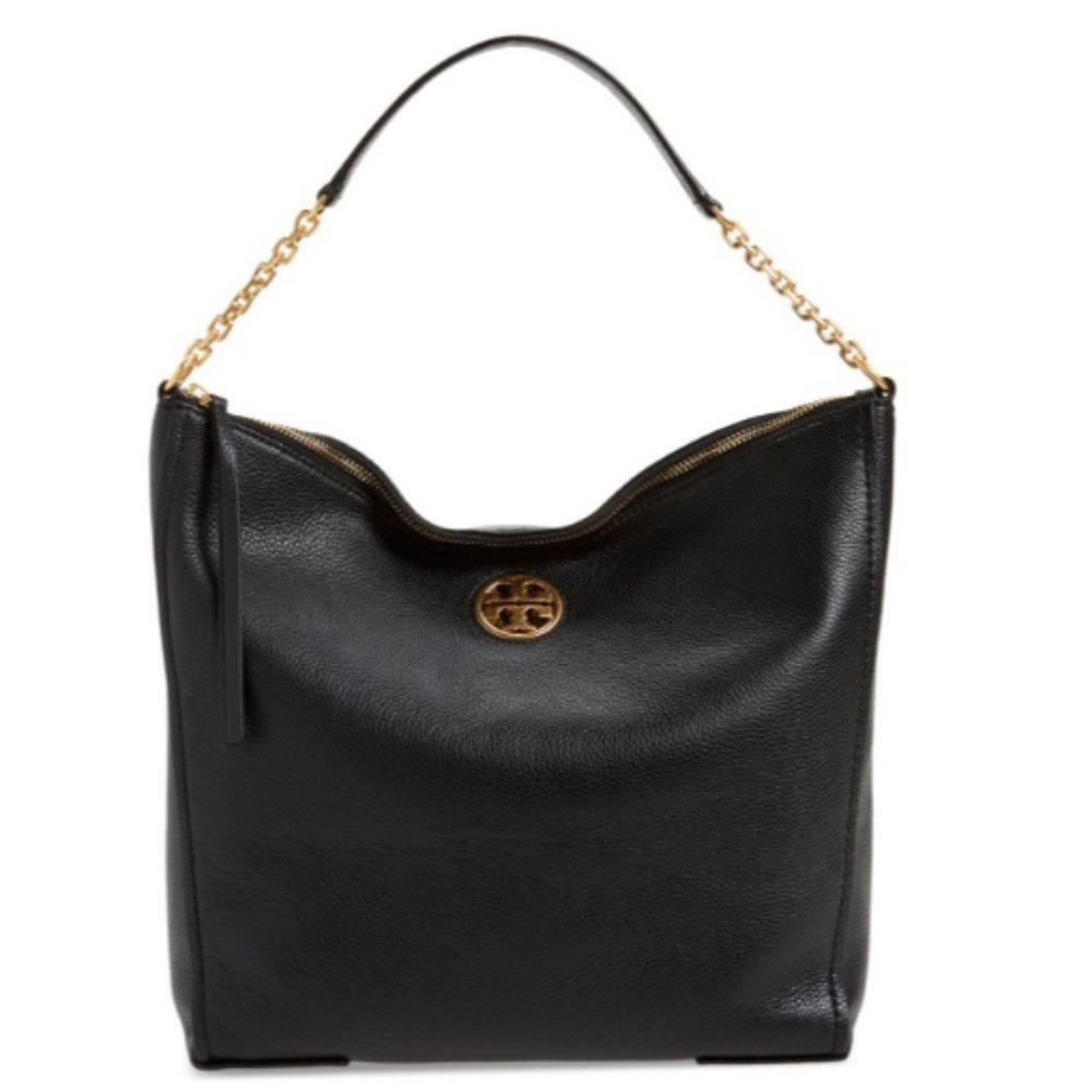 Tory Burch Carson Top Handle Leather Hobo Bag